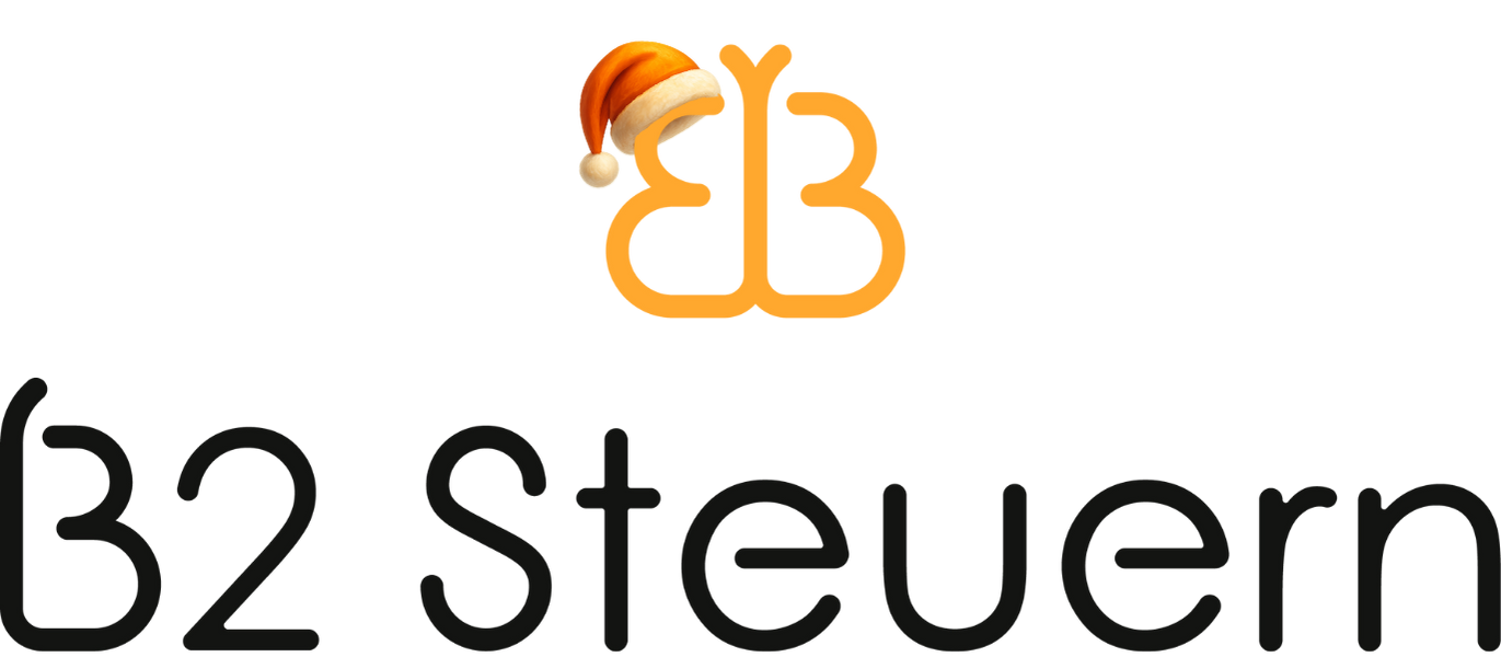 Logo mit Weihnachtsmütze